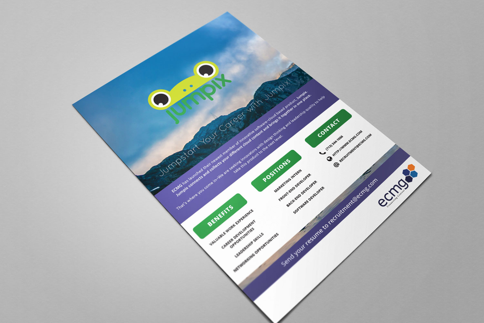 Jumpix - Careers Flyer