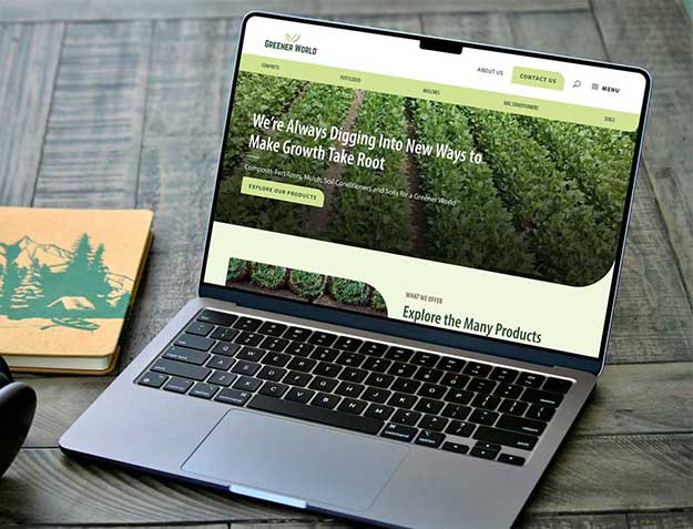 Compost & Soil Products Website